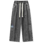 Джинсы унисекс dnnnnx, Светло-синий - фото 13