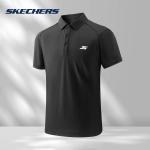 Skechers Поло Unisex Black - фото 4