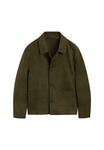 Куртка Massimo Dutti DISTRESSED EFFECT, Mottled Dark Green - фото 6