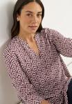 Блуза Cellbes of Sweden Blouse, Wine Red Patterned/Mauve - фото 3