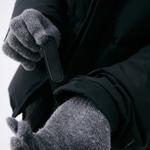 New Balance Винтажная спортивная серия Съемные шапки и кепки Куртка с большим карманом из утиного пуха Унисекс черный, Black - фото 9