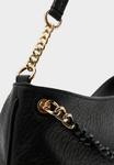 Сумка-шоппер LIU JO MEDIUM SHOULDER WITH CHAIN, Black - фото 4