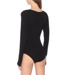 Боди из эластичного трикотажа Ryan Roche, черный - фото 3