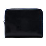 Burberry Кожаный клатч унисекс черный - фото