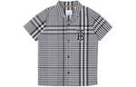 Детская рубашка Burberry, цвет Black - фото