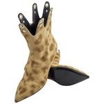 Burberry Jermaine Ботильоны с принтом леопарда и люверсами - фото 2