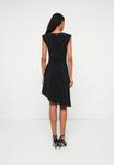 Платье KARL LAGERFELD DRAPED DRESS, Black - фото 3