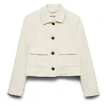 Куртка Vero Moda Awnaoko Cropped, бежевый - фото 3