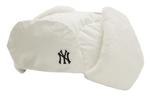 MLB New York Yankees Polyester Trapper Hat Earflap Hat Unisex White - фото 7