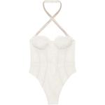 Женское боди Victoria's Secret, цвет Coconut white - фото