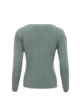 Пуловер leo selection, зеленый - фото 3