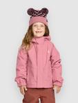 Куртка для сноуборда Volcom Little Flurry Ins Kids Jacke, mesa rose - фото