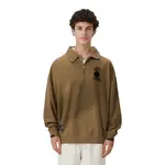 Aape By *A Bathing APE Embroidered Logo Long sleeve Polo Shirt - фото 7