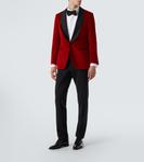 Хлопковый блейзер Rubinacci, Red Velvet - фото 2