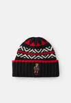 Шапка Polo Ralph Lauren HOLID BEAR UNISEX, Black/Multi/Black - фото