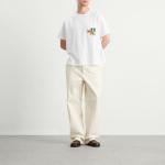 Футболка с портретным карманом Bode, белый - фото 4