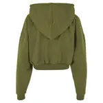 Худи Urban Classics Cropped Heavy, зеленый - фото 4