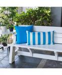 Подушка Olivia Stripe для улицы Homey Cozy, синий - фото 3