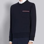 THOM BROWNE Свитшот мужской темно-синий - фото 7