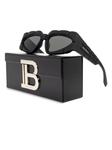Солнцезащитные очки Balmain Eyewear B-Spirit, черный - фото 3