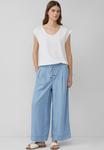Брюки CULOTTE SURI RELAXED FIT WIDE LEG ELASTISCHE BAND s.Oliver, синий - фото 2