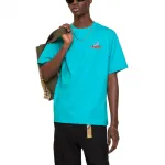 Футболка с принтом Burberry, синий - фото 5