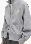 Толстовка Rouge Edit Zip-up sweatshirt, Light Grey Melange/Light Grey - фото 4