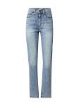 Узкие джинсы LEVI'S  724 High Rise Straight, Blue Denim - фото