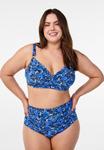 Верх бикини MIT BÜGEL UND MUSTER Zizzi, синий - фото 2
