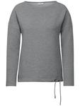 Лонгслив Cecil, цвет platinum grey mel. - фото