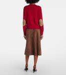 Шерстяной свитер S Max Mara, Red Lacquer - фото 3