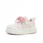 Детские скейтерские кроссовки Kids Jeep, бело-розовые - фото 3