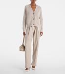 Кожаные мюли Evelyn 90 Malone Souliers, Shell - фото 3