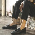 HAPPY DINO Мужские черные лоферы - фото 7