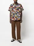 Рубашка Adventure с принтом в технике пэчворк BEAMS PLUS, коричневый - фото 2