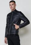 Куртка Koroshi Faux leather jacket, Black - фото 7