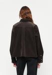 Блуза 7 for all mankind NINA SHIRT, Coffee Bean/Dark Brown - фото 3