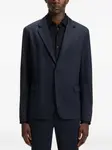 Пиджак с лацканами Hugo, синий - фото 3