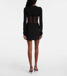 Платье-корсет с панелями Nensi Dojaka, черный - фото 3