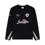 Толстовка Aimé Leon Dore Team Leon Performance Crewneck Sweatshirt 'Jet Black', черный - фото
