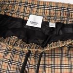 Шорты детские Burberry в мелкую клетку, хаки - фото 6