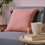 Подушка с индийскими цветами Today, розовый - фото 2