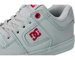 Кроссовки DC Kids Pure Elastic, цвет Grey/Grey/Red 2 - фото 6