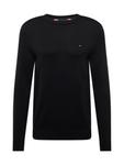 Свитер TOMMY HILFIGER ESSENTIAL, черный - фото