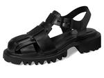 Туфли AllSaints Tess Sandal, черный - фото 7