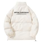 POINTLIMIT Пуховик Unisex, Ecru - фото