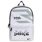 Nike Полиэстеровый рюкзак Regular Unisex White & Black & Gray - фото