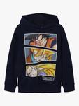 Детская толстовка с капюшоном Cotton Blend Dragon Ball Z NAME IT, Navy Blazer - фото 2