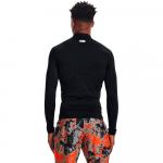 Футболка с длинным рукавом Under Armour ColdGear Armour Comp Mock, черный - фото 2