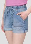 Джинсовые шорты QS Regular Jeans, синий деним - фото 3